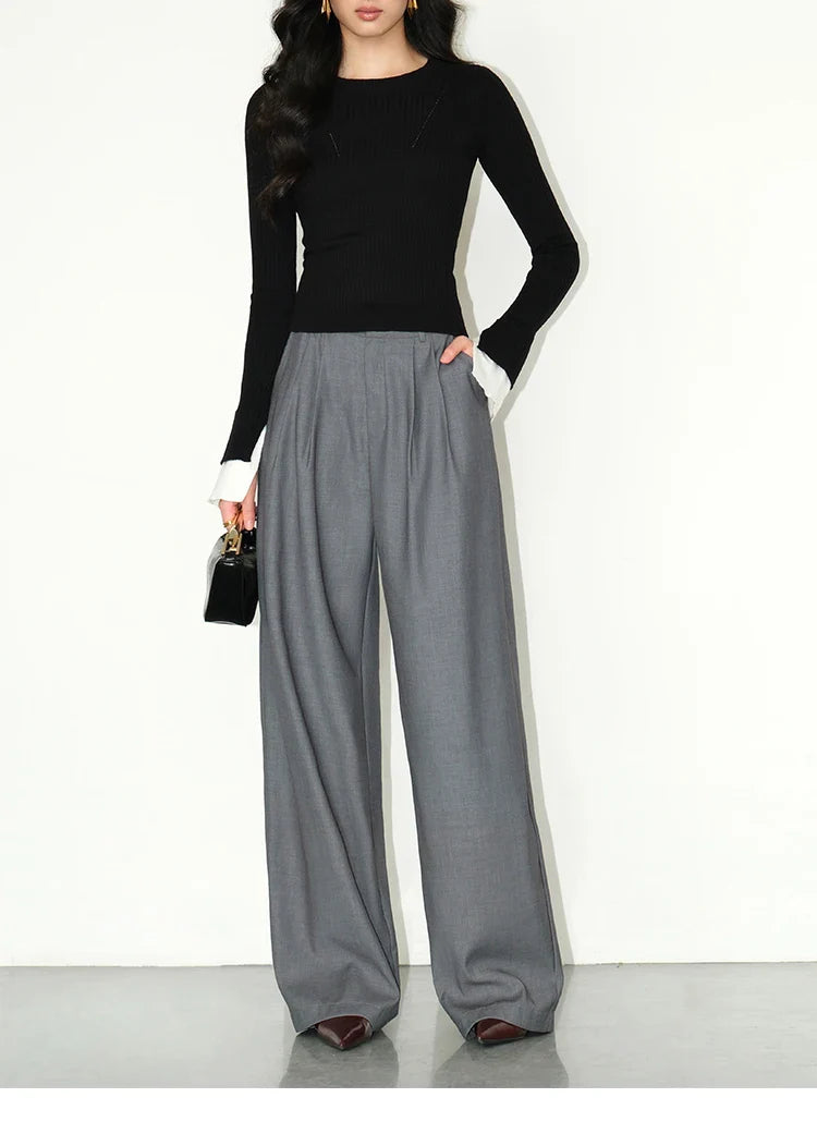 Velvet Noir Street Pants