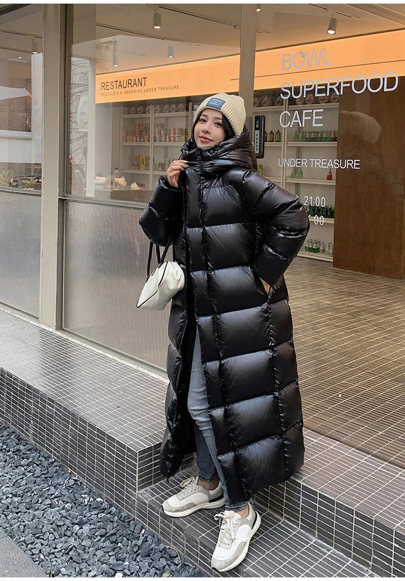 Leah Down Maxi Coat