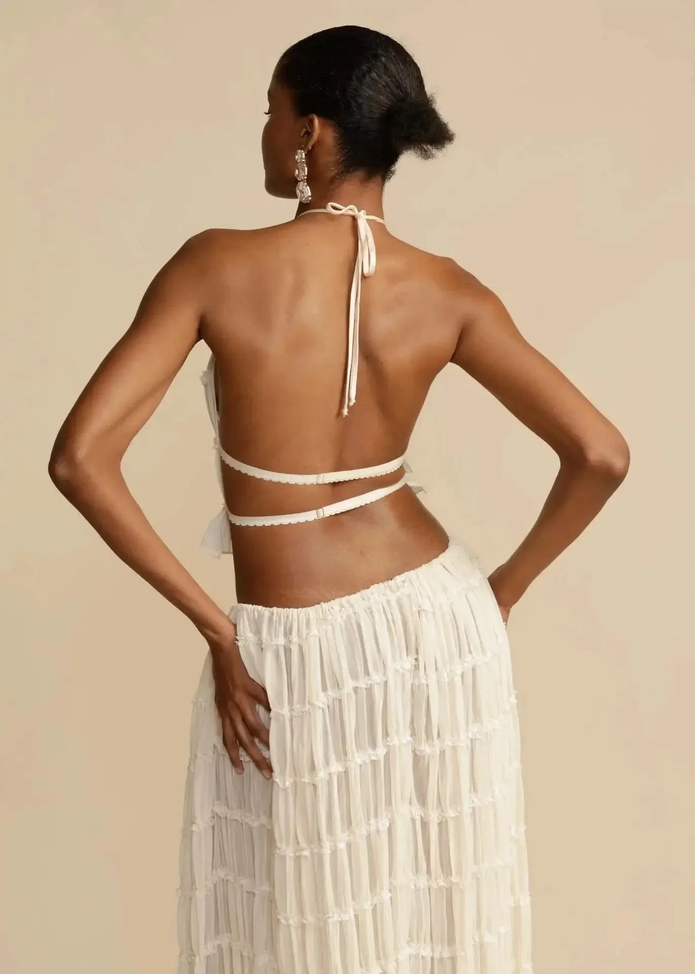 Yren Two-Piece Sheer Set