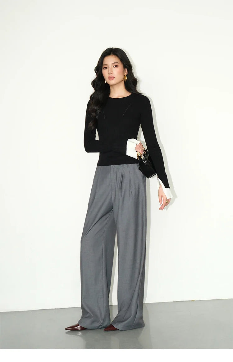 Velvet Noir Street Pants